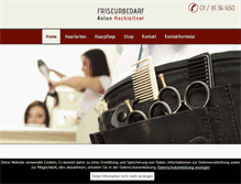 Tablet Screenshot of friseurbedarf12.at